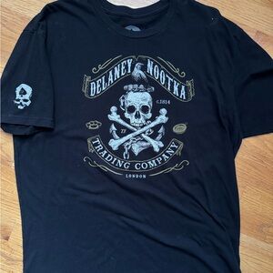 Black Graphic T-Shirt for Men